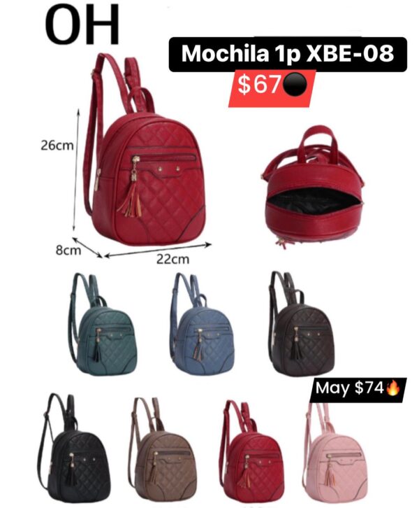 Mochila 1p xbe 08 
