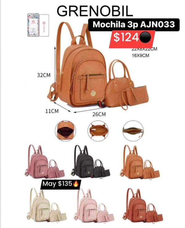 Mochila 3p ajn033 