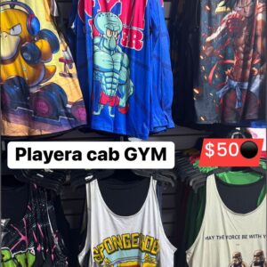Playera caballero gym