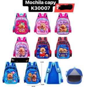 Promo mochila kinder 1000 pesitos incluye 10 mochilas