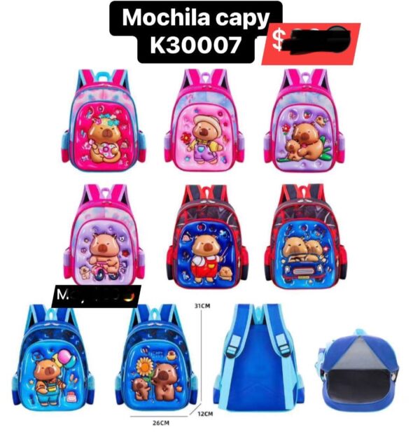 Promo mochila kinder 1000 pesitos incluye 10 mochilas
