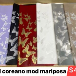 Papel coreano mariposa