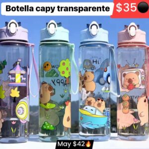 Botella capy transparente 