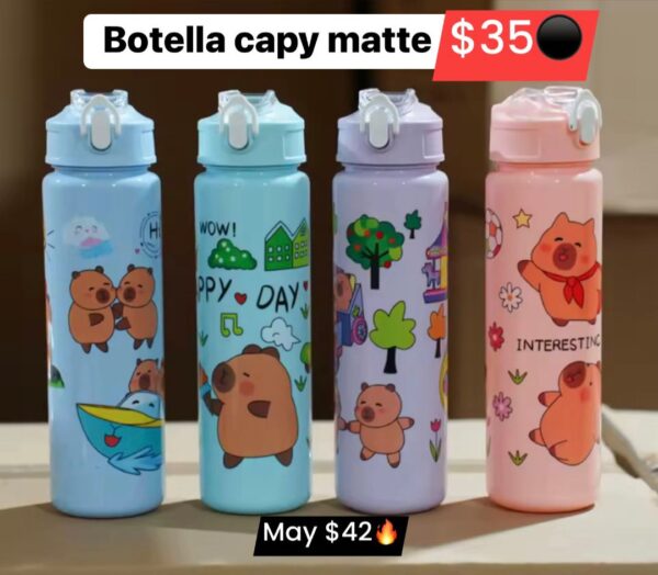 Botella capy matte 