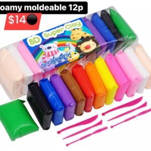 Foamy moldeable 12p 
