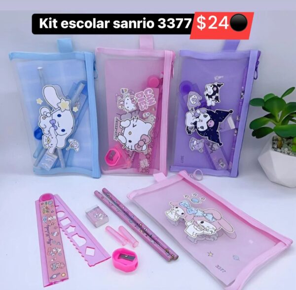 Kit escolar sanrio 3337 
