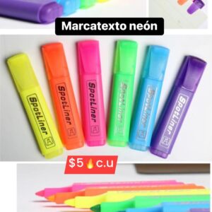 Marca texto neón