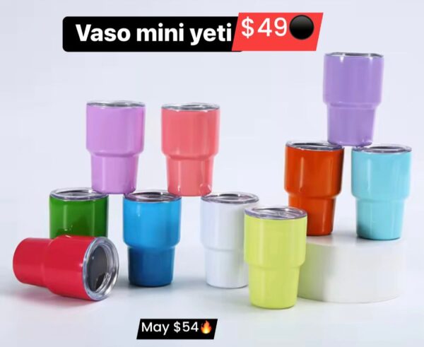 Vaso mini yeti