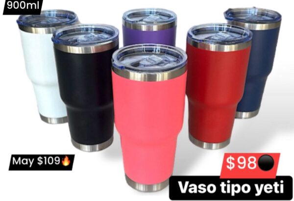 Vaso tipo yeti