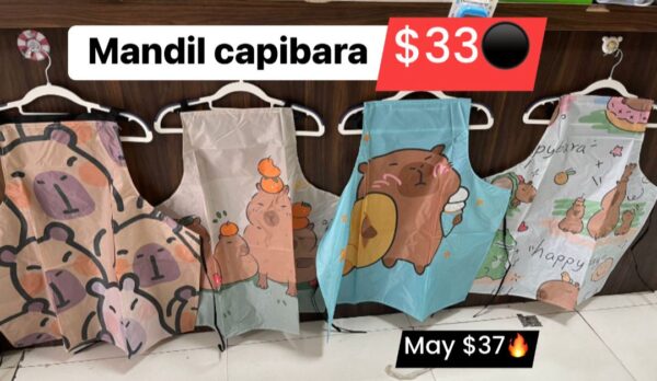 Mandil capibara 