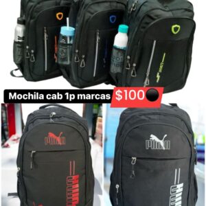 Mochila cab 1p marcas 