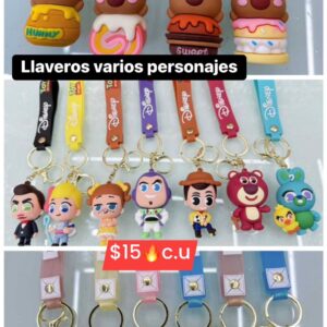 Llaveros varios
