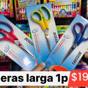 Tijeras largas 1p  