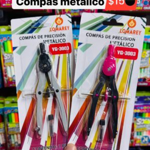 Compás metálico