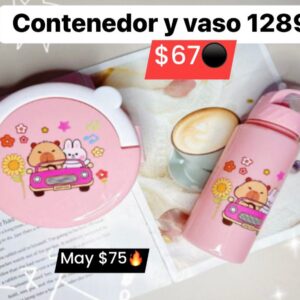 Contenedor y vaso 1289