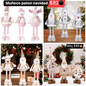 Muñeco paton navidad
