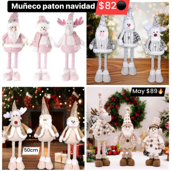 Muñeco paton navidad
