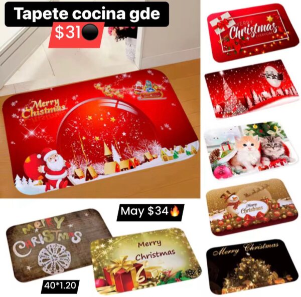 Tapete cocina gde navidad 