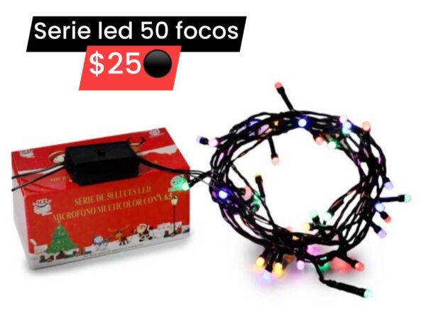 Serie led 50 focos 