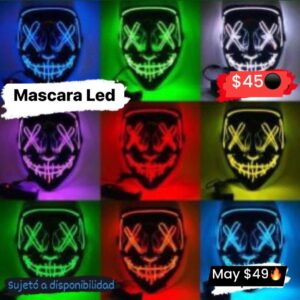 Máscara led