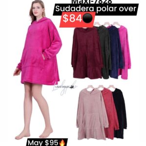Sudadera polar over 