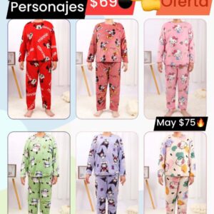 Pijama niña personajes 