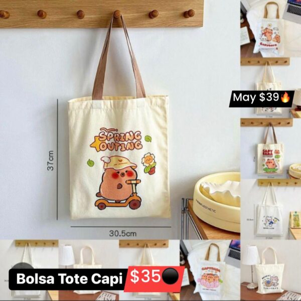 Bolsa tote capi 