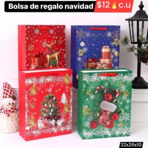 Bolsa de regalo navidad 