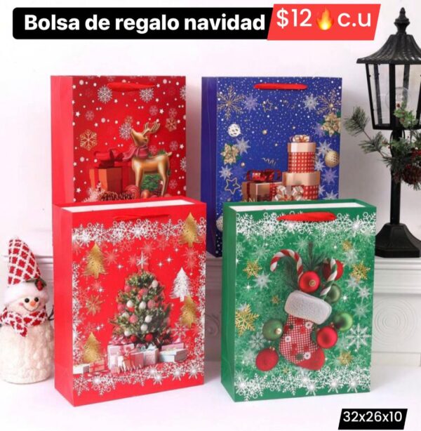 Bolsa de regalo navidad 