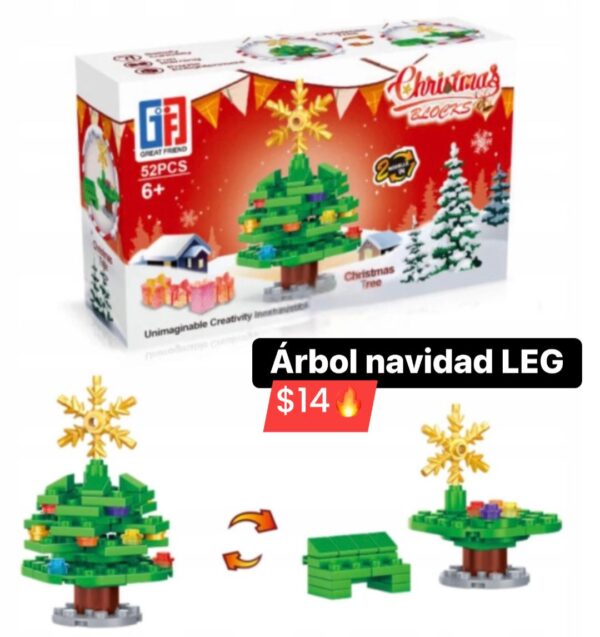 Árbol navidad lego 