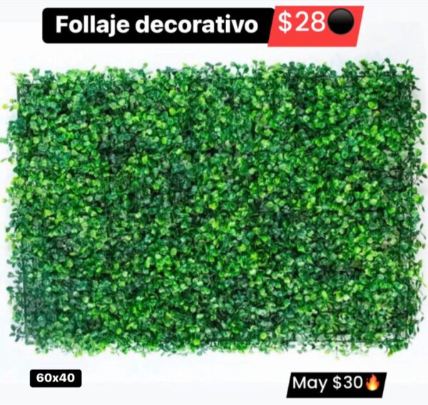 Follaje decorativo