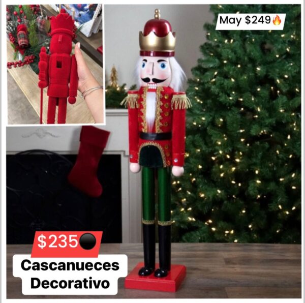 Cascanueces decorativo