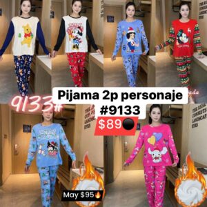 Pijama 2p personaje 9133 