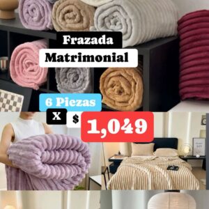 Combo Frazada Matrimonial