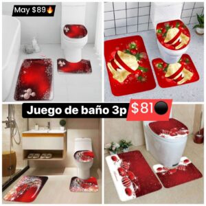 Juego de baño 3p