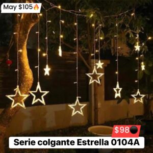 serie colgante estrella 0104a