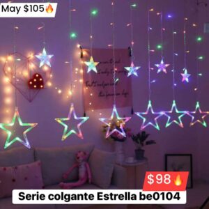 serie colgante estrella  be0104