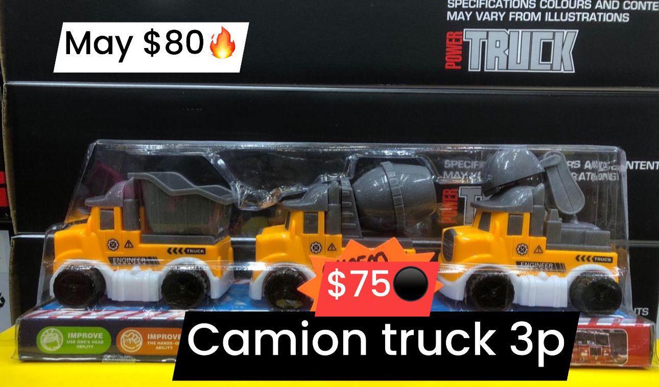 Camión truck 3p