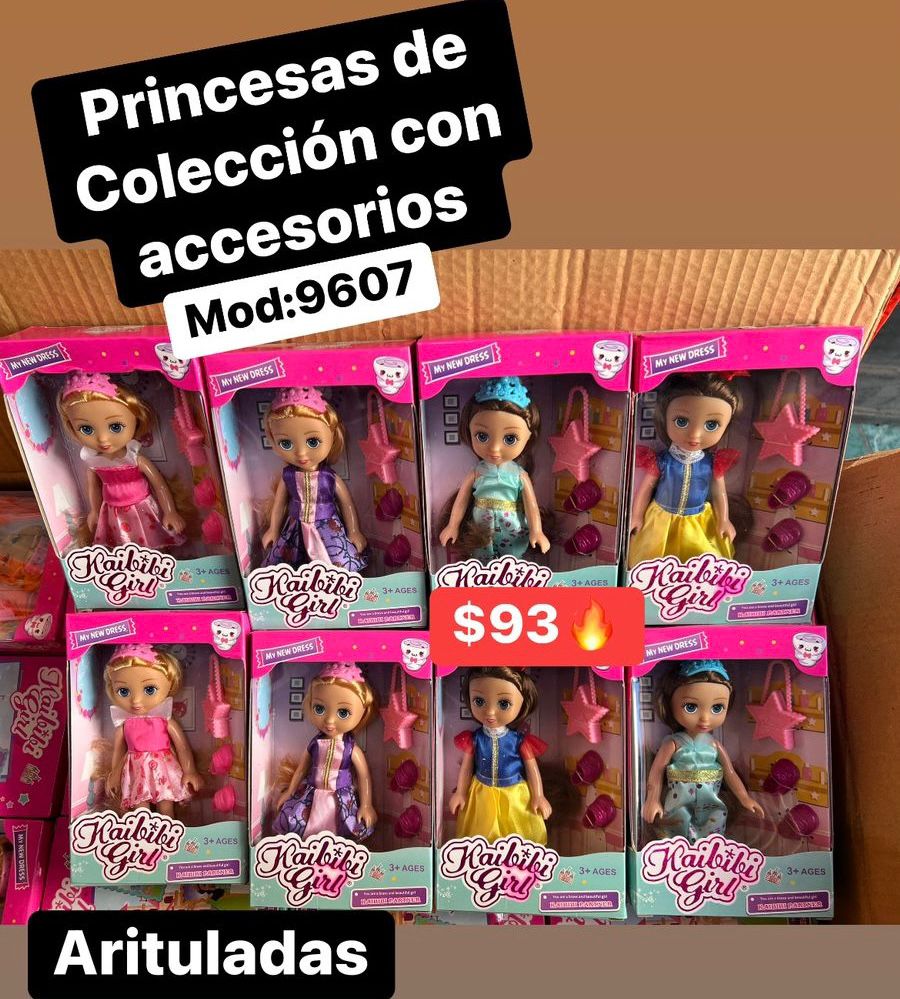 Princesas de colección accesorios 9607