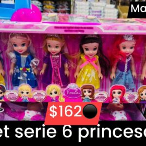 Set serie 6 princesas 