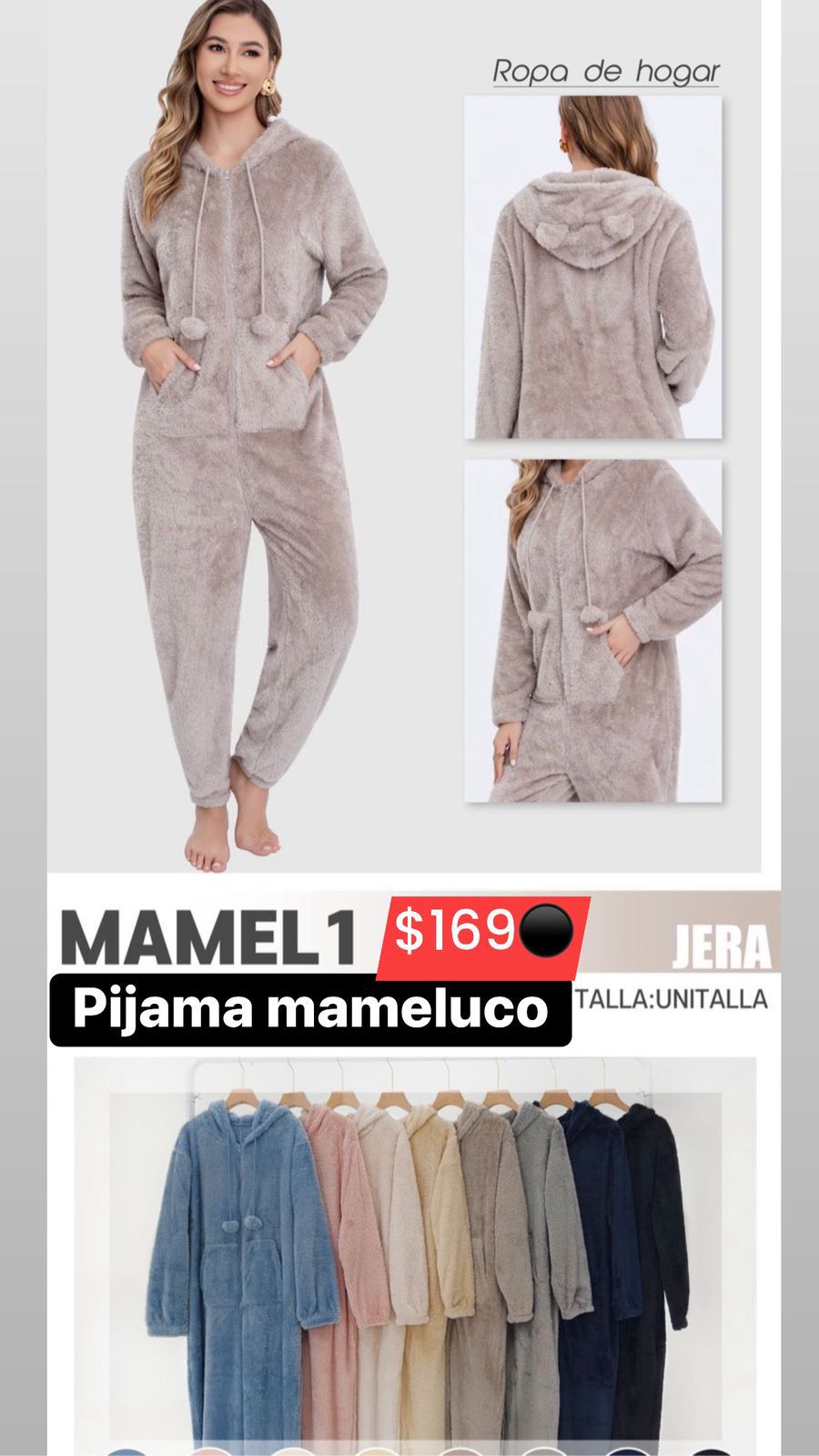 Pijama mameluco