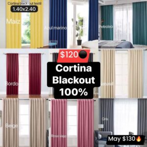 Cortina blackout par