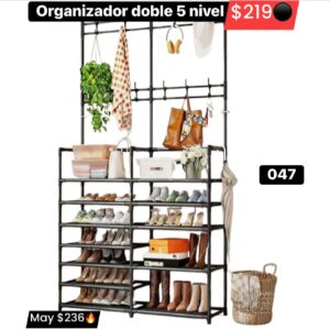 Organizador gde doble 5 nivel