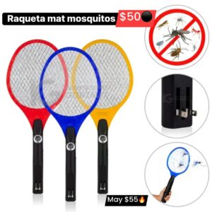 Raqueta mat mosquitos