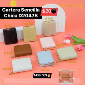 Cartera sencilla chica D20478