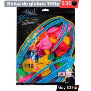 Bolsa de globos 100p